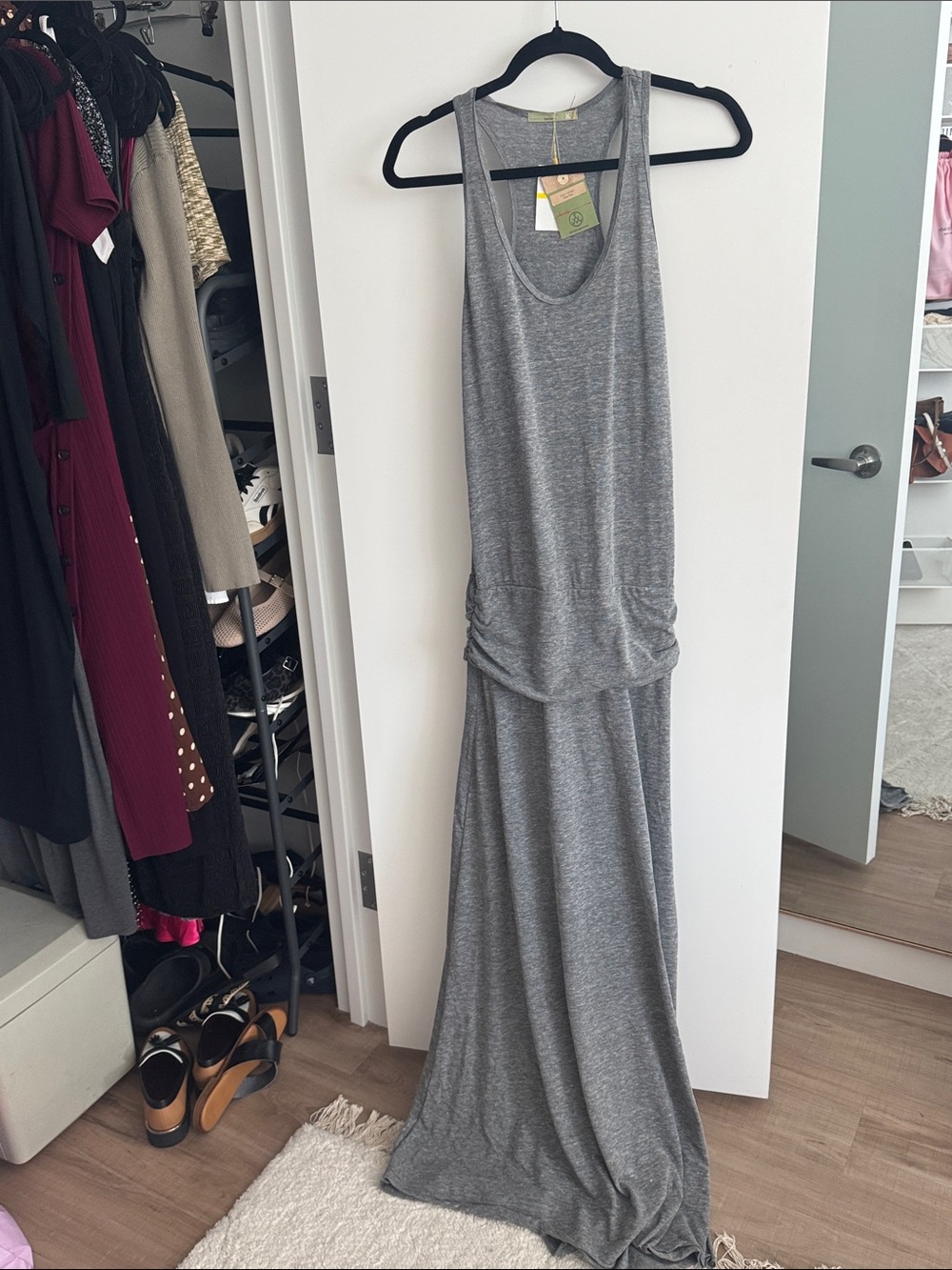Maxi grey dress